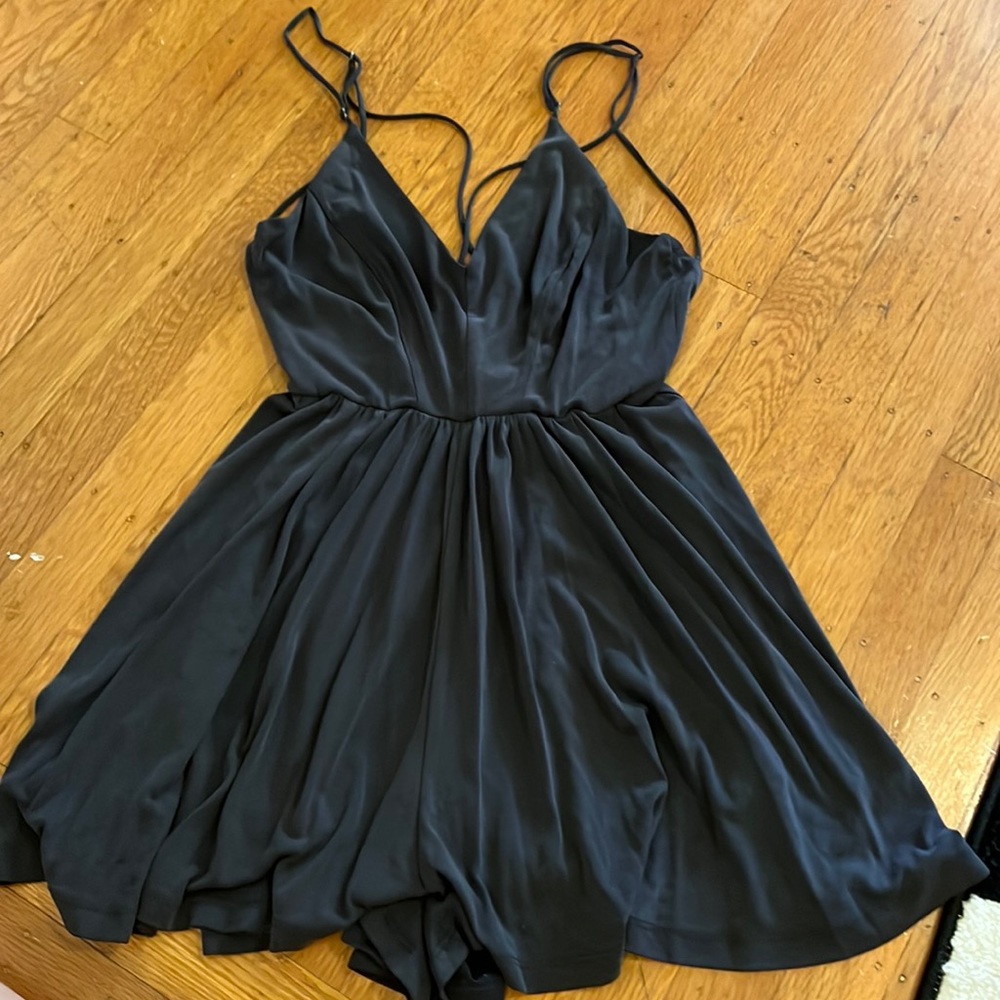 Gray silence + noise romper, small